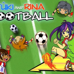 Yuki and Rina Football
